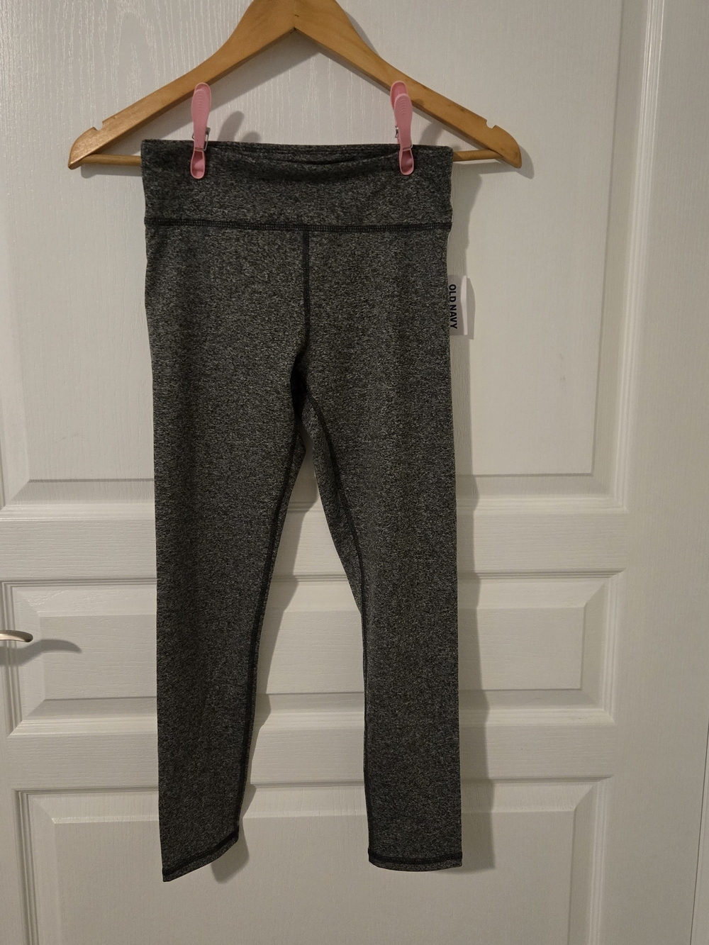 Old Navy Girls' Gray Heathered Leggings